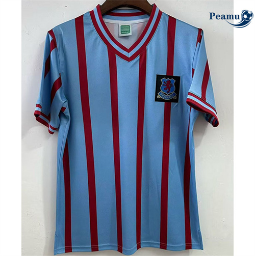 Desconto Camisola Futebol Retrô Aston villa Principal Equipamento 1957