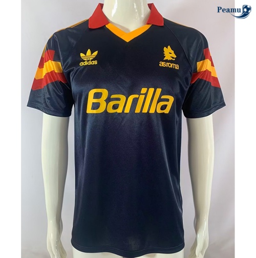 Criar Camisola Futebol Retrô AS Roma Terceiro Equipamento 1991-92