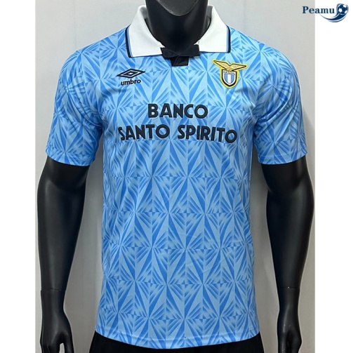 Desconto Camisola Futebol Retrô Lazio Principal Equipamento 1991-92