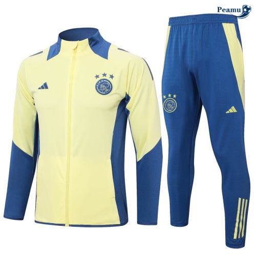 Venda Casaco de Fato de Treino AFC Ajax amarelo 2024-2025