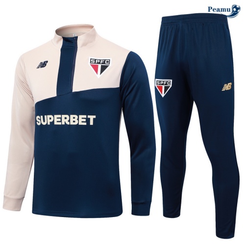 Loja Fato de Treino São Paulo azul marinho 2024-2025