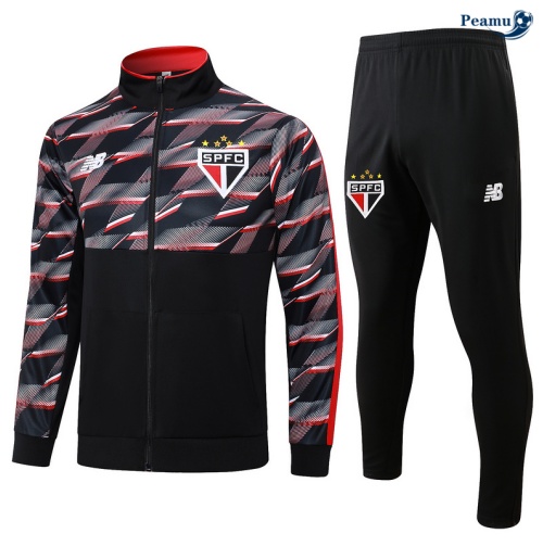 Oferta Casaco de Fato de Treino São Paulo preto 2024-2025