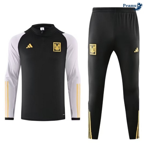 Novas Fato de Treino Tigres UANL preto 2024-2025