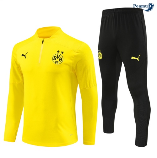 Novas Fato de Treino Borussia Dortmund amarelo 2024-2025
