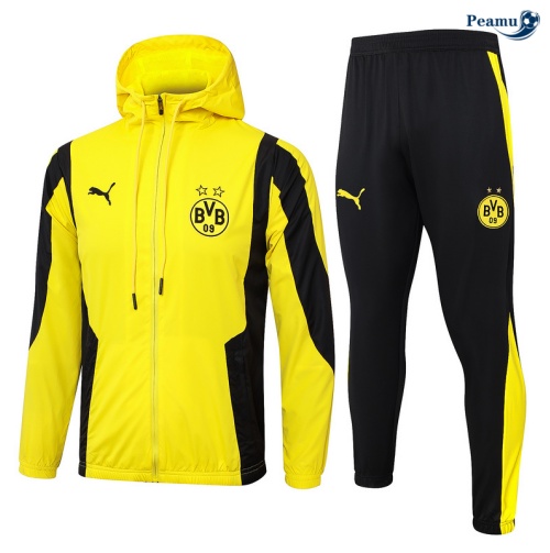 Novo Windrunner Fato de Treino Borussia Dortmund amarelo 2024-2025