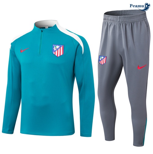 Novos Fato de Treino Atletico Madrid Azul 2024-2025