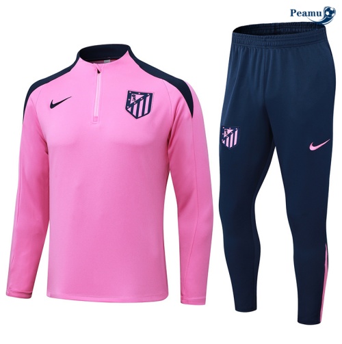 Criar Fato de Treino Atletico Madrid rosa 2024-2025