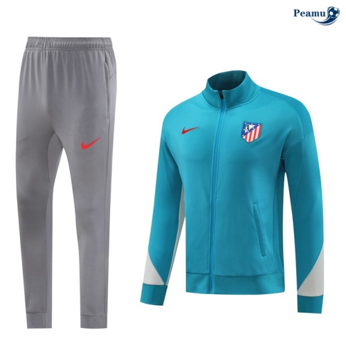 Loja Casaco de Fato de Treino Atletico Madrid Azul 2024-2025
