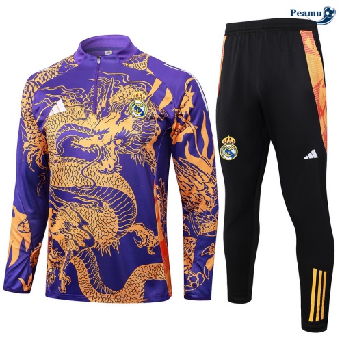 Venda Fato de Treino Real Madrid Roxo 2024-2025