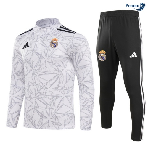 Novos Fato de Treino Real Madrid Branco 2024-2025