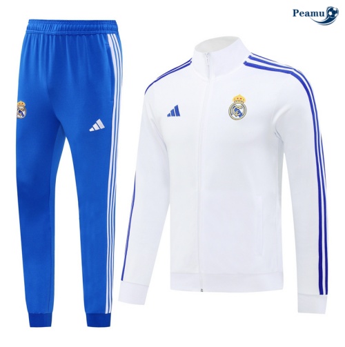 Novas Casaco de Fato de Treino Real Madrid Branco 2024-2025