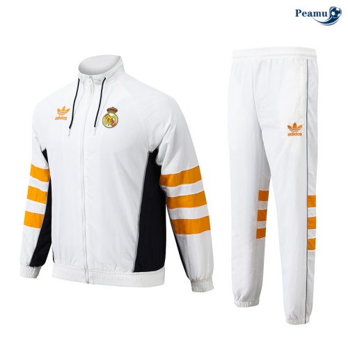 Loja Windrunner Fato de Treino Real Madrid Branco 2024-2025