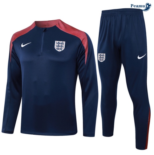 Novo Fato de Treino Inglaterra azul marinho 2024-2025