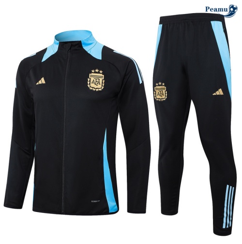 Vender Casaco de Fato de Treino Argentina preto 2024-2025