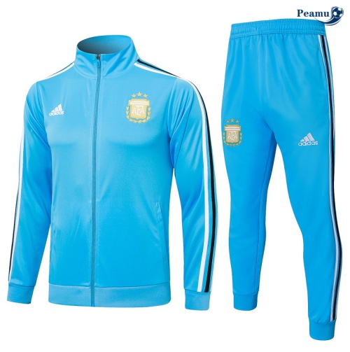 Criar Casaco de Fato de Treino Argentina Azul 2024-2025