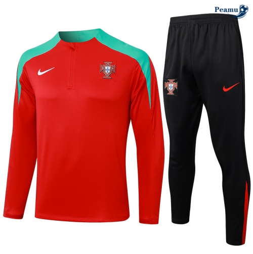 Novos Fato de Treino Portugal vermelho 2024-2025