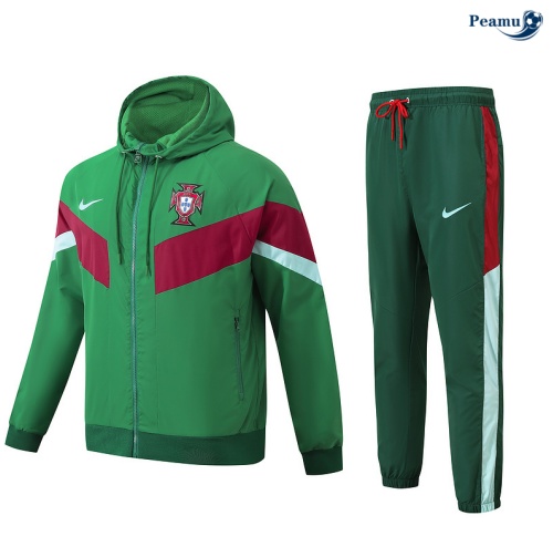Oferta Windrunner Fato de Treino Portugal Verde 2024-2025