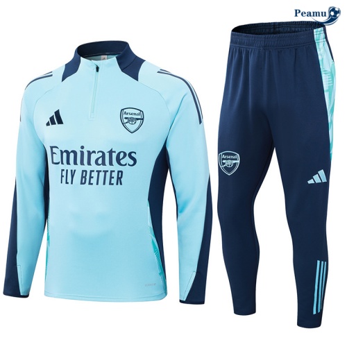 Desconto Fato de Treino Arsenal Azul clair 2024-2025