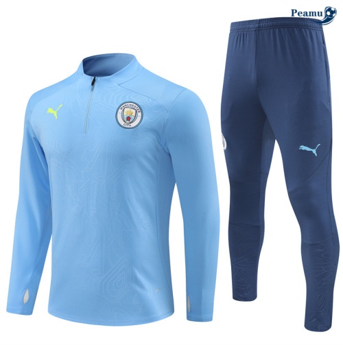 Venda Fato de Treino Manchester City Azul clair 2024-2025