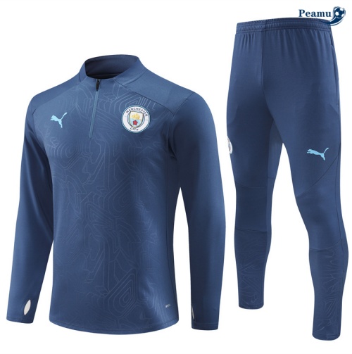 Desconto Fato de Treino Manchester City Azul 2024-2025
