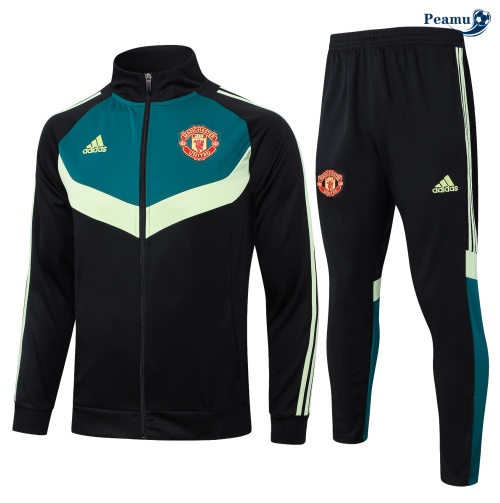 Oferta Casaco de Fato de Treino Manchester United preto 2024-2025