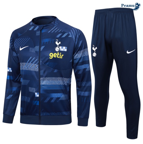 Criar Casaco de Fato de Treino Tottenham Hotspur azul marinho 2024-2025