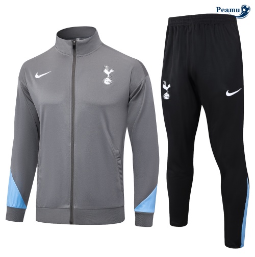 Loja Casaco de Fato de Treino Tottenham Hotspur cinza escuro 2024-2025