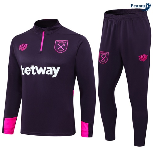 Oferta Fato de Treino West Ham Roxo 2024-2025