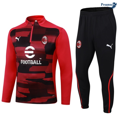 Comprar Fato de Treino AC Milan vermelho 2024-2025