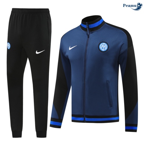 Comprar Casaco de Fato de Treino Inter Milan azul marinho 2024-2025