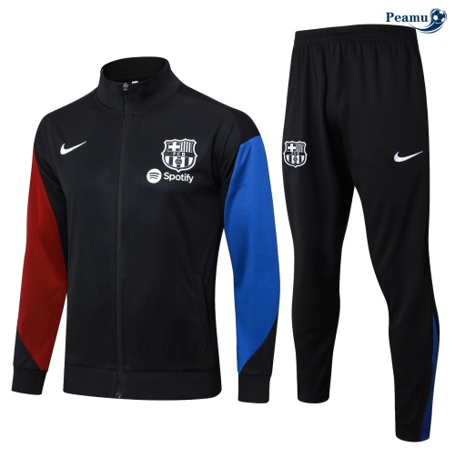 Vender Casaco de Fato de Treino Barcelona Criancas preto 2024-2025