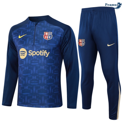 Oferta Fato de Treino Barcelona Criancas azul marinho 2024-2025