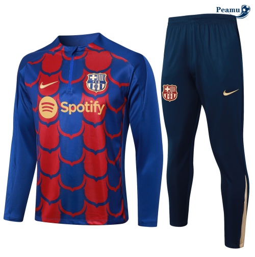 Comprar Fato de Treino Barcelona Criancas vermelho 2024-2025
