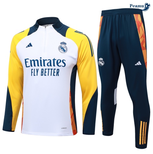 Venda Fato de Treino Real Madrid Criancas Branco 2024-2025