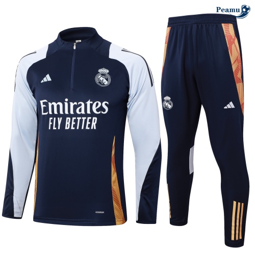 Loja Fato de Treino Real Madrid Criancas azul marinho 2024-2025