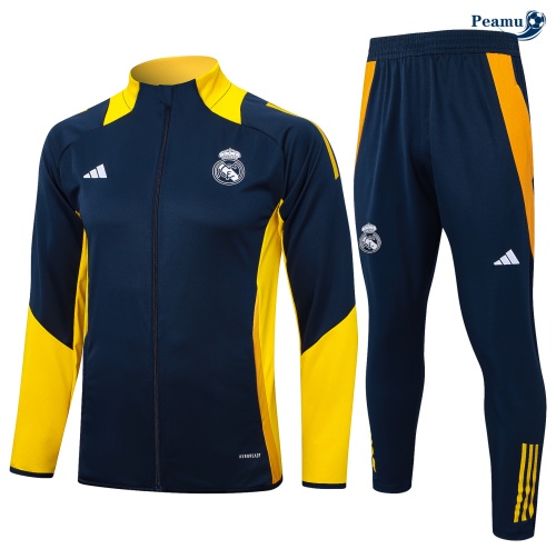 Loja Casaco de Fato de Treino Real Madrid Criancas azul marinho 2024-2025