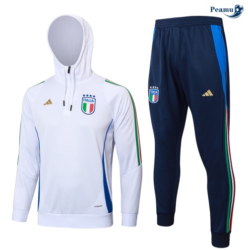 Venda Sweat de Fato de Treino Italia Criancas Branco 2024-2025