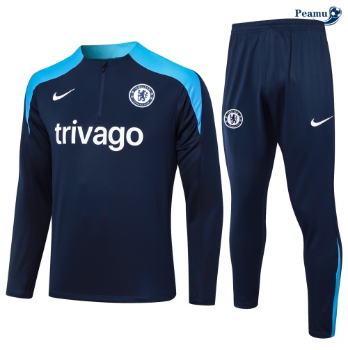 Desconto Fato de Treino Chelsea Criancas Azul 2024-2025