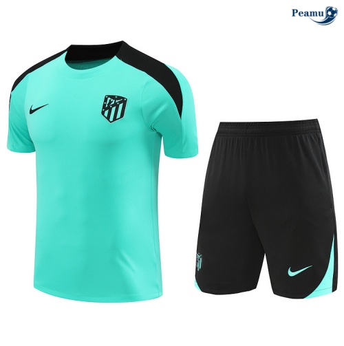 Criar Camisola Futebol Atletico Madrid + Calções Verde 2024-2025