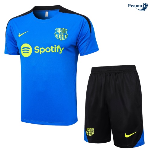Oferta Camisola Futebol Barcelona + Calções Azul 2024-2025