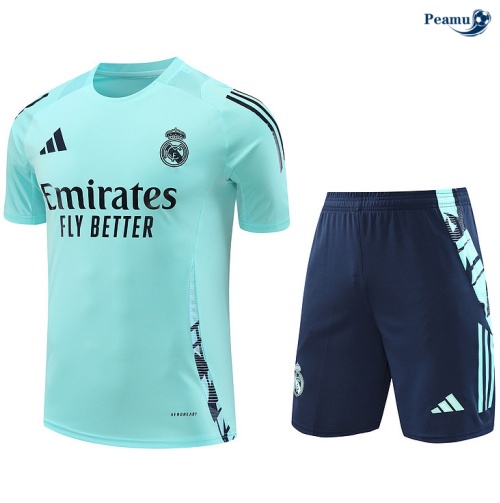 Oferta Camisola Futebol Real Madrid + Calções Azul 2024-2025