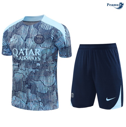 Criar Camisola Futebol PSG + Calções Azul 2024-2025