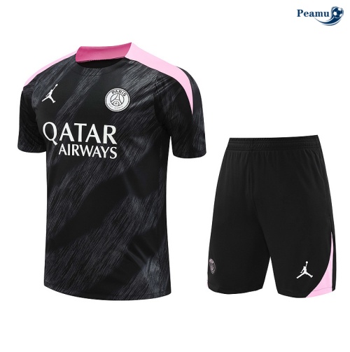 Novas Camisola Futebol PSG + Calções preto 2024-2025