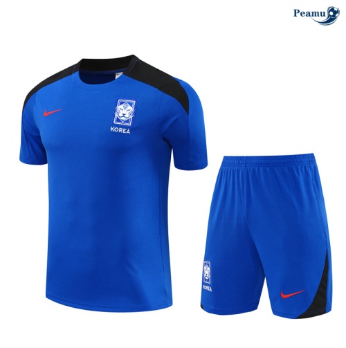 Venda Camisola Futebol Coreia + Calções Azul 2024-2025