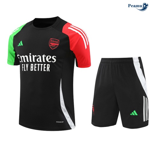 Novo Camisola Futebol Arsenal + Calções preto 2024-2025