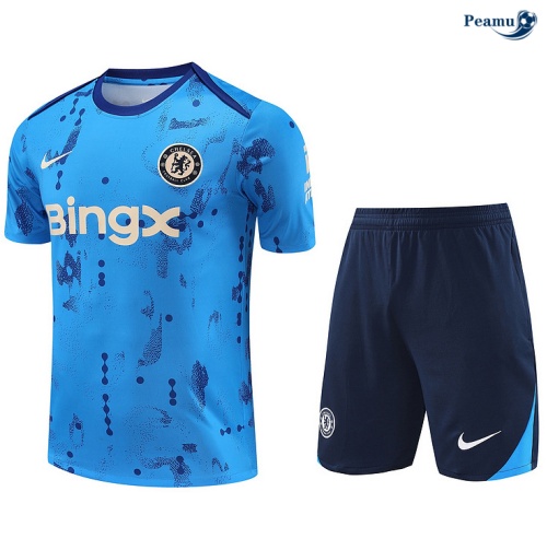 Comprar Camisola Futebol Chelsea + Calções Azul 2024-2025