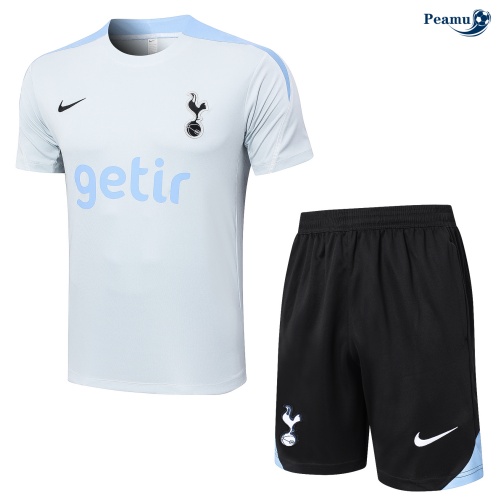 Vender Camisola Futebol Tottenham Hotspur + Calções Cinza clair 2024-2025