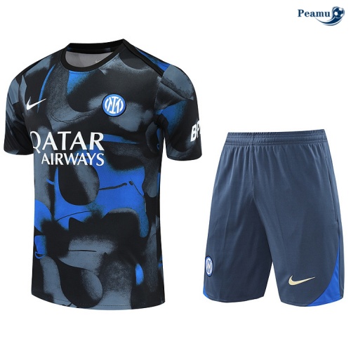 Venda Camisola Futebol Inter Milan + Calções Cinza 2024-2025