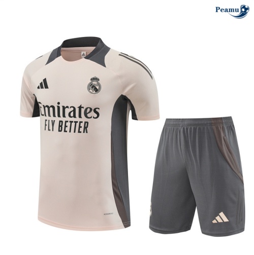 Loja Camisola Futebol Real Madrid Criancas + Calções damasco 2024-2025