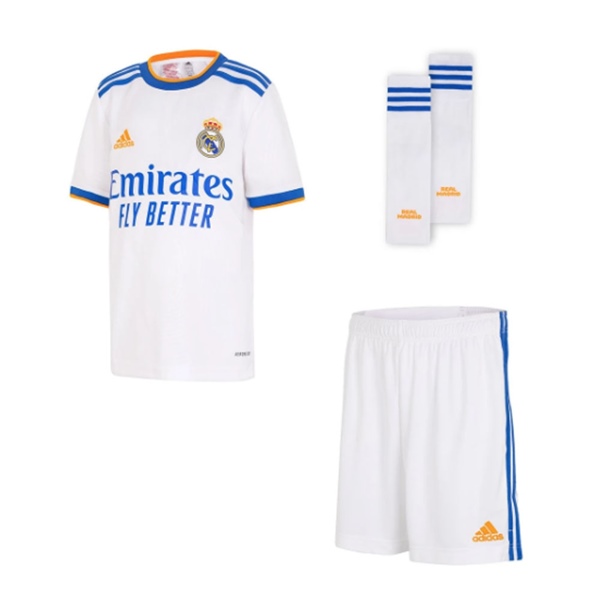 Peamu - Camisola Futebol Real Madrid Crianças Principal Equipamento 2021/22